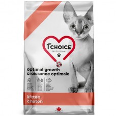 Сухой корм для котят 1st Choice Kitten Optimal Growth рыба