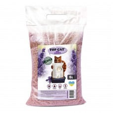 Наповнювач для котячого туалету Top Cat Tofu соєвий Лаванда 6 л Наповнювач для котячого туалету Top Cat Tofu соєвий Лаванда 6 л
