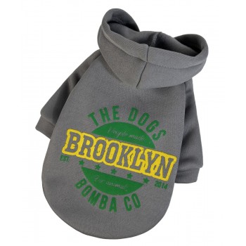 Dogs Bomba Толстовка Brooklyn сіра Y-340 Dogs Bomba Толстовка Brooklyn сіра Y-340