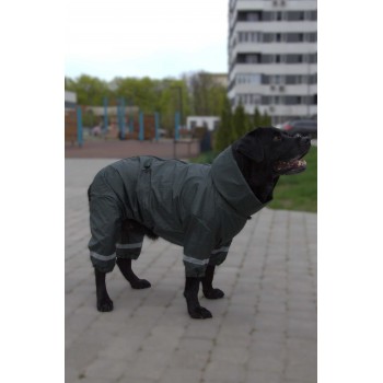 Дощовик Dogs Bomba для великих собак хакi MB-4