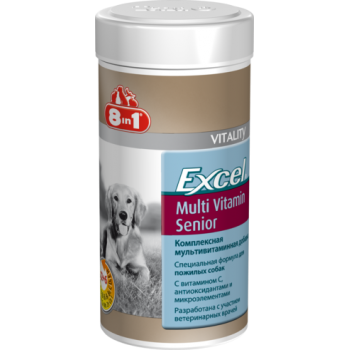 8in1 Vitality Multi-Vitamin Senior - мультивітаміни для собак похилого віку.