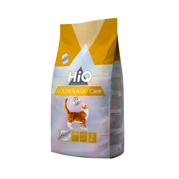 Сухий корм для літніх котів від 10 років і старше HiQ Golden Age care