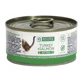 Nature's Protection Kitten Turkey&Salmon