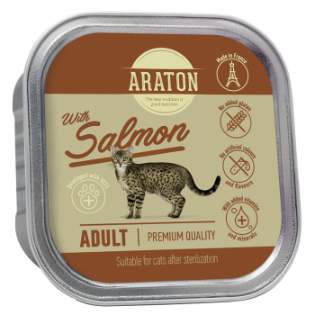 ARATON Adult cat with salmon