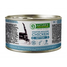 Мус для кошенят Nature's Protection Kitten Starter Mousse Chicken