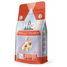 HiQ Mini Adult Salmon, food with salmon for adult small breeds dog HiQ Mini Adult Salmon, food with salmon for adult small breeds dog