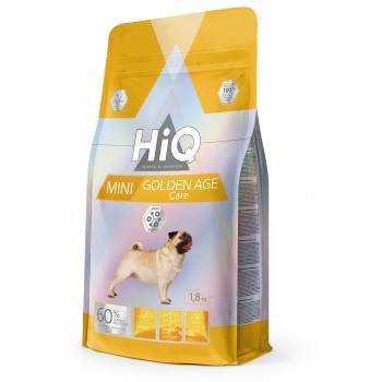 Сухий корм для зрілих собак від 7 років малих порід HiQ Mini Golden Age care