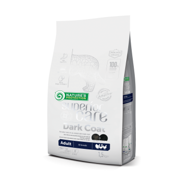 Сухой корм для взрослых собак с черным окрасом шерсти, всех пород Superior Care Dark Coat Adult All Breeds