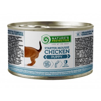 Мус для цуценят Nature's Protection Puppy Starter Mousse Chicken