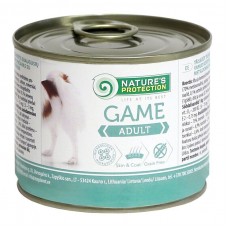 Вологий корм для дорослих собак всіх порід з дичиною Nature's Protection Adult Game