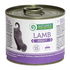 Вологий корм для дорослих собак всіх порід з ягнятиною Nature's Protection Adult Lamb