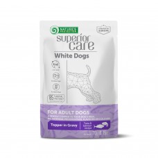NATURE'S PROTECTION SUPERIOR CARE White Dogs Adult All Breeds with Tuna and Salmon, вологий корм з тунцем та лососем для дорослих собак усіх порід з білою шерстю, у пакетику