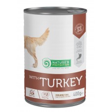 Вологий корм для дорослих собак з індичкою Nature's Protection Nature’s Protection with Turkey