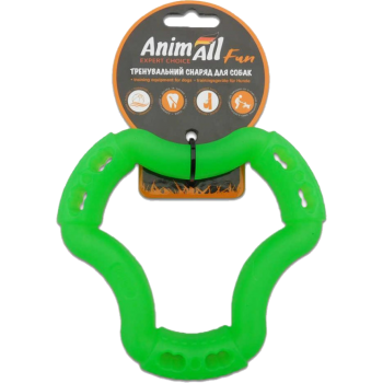 AnimAll Fun Кольцо 6 сторон для собак, зеленый