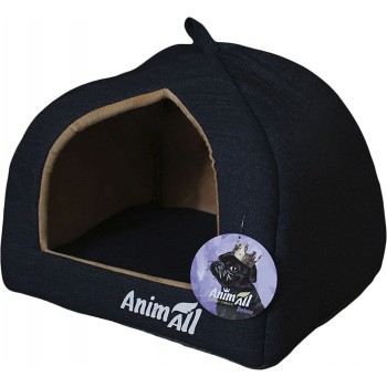 AnimAll Piter Dark Blue Будиночок для собак та кішок