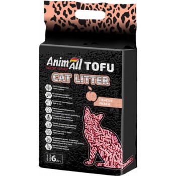 AnimAll Tofu соєвий наповнювач з ароматом персика