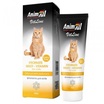AnimAll VetLine мультивітамінна паста для котів