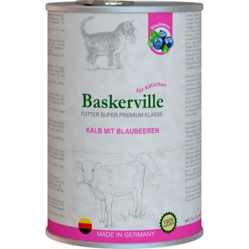 Baskerville для котят (телятина и черника)