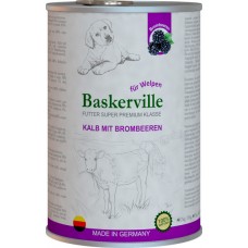 Baskerville Super Premium для щенков (телятина и ежевика)