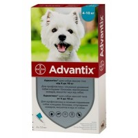 Bayer Advantix для собак от 4 до 10 кг