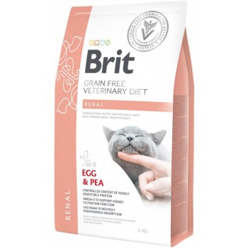Brit Grain Free Veterinary Diet Renal Cat (при захворюваннях нирок)