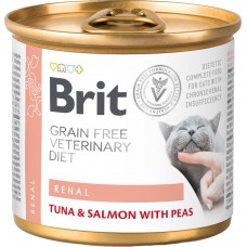 Brit Veterinary Diet Renal Cat Cans (при заболеваниях почек)