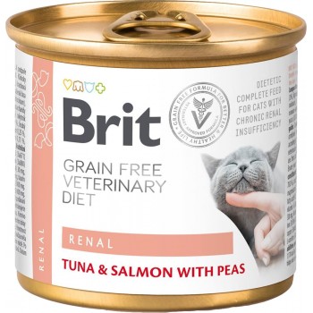 Brit Veterinary Diet Renal Cat Cans (при захворюваннях нирок)