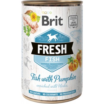 Brit Fresh Adult with Fish and Pumpkin (риба та гарбуз)