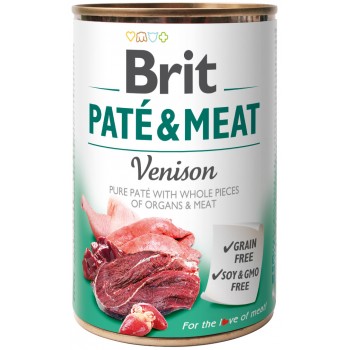 Brit Pate & Meat Dog для собак (оленіна)