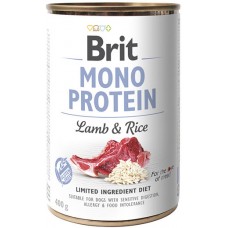 Brit Mono Protein Dog для собак (ягненок и рис)