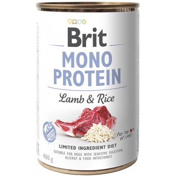 Brit Mono Protein Dog для собак (ягненок и рис)