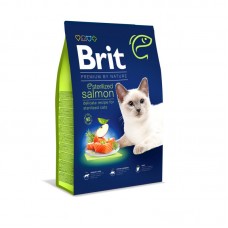 Brit Premium by Nature Cat Sterilized Salmon - корм Брит с лососем для стерилизованных кошек