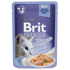 Brit Premium Філе лосося в желі для котів