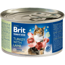 Brit Premium by Nature Cat Turkey & Lamb (Паштет с индейкой и ягненком)