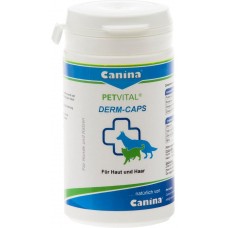 Canina PETVITAL Dеrm-Caps для кожи и шерсти (капсулы)