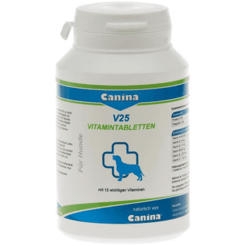 Canina V25 Vitamintabletten для дорослих собак та цуценят