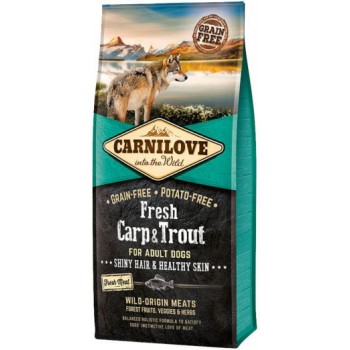 Carnilove Dog Adult Fresh Carp & Trout (короп і форель)