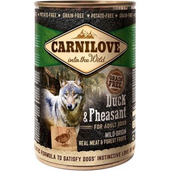 Carnilove Grain Free Dog Adult (утка и фазан)