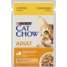 Cat Chow Adult (курица и цукини)
