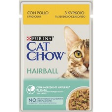 Cat Chow Hairball (курка та зелена квасоля)