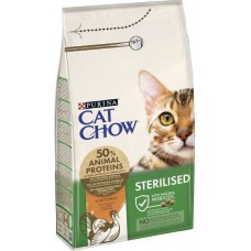 Cat Chow Sterelised (индейка)