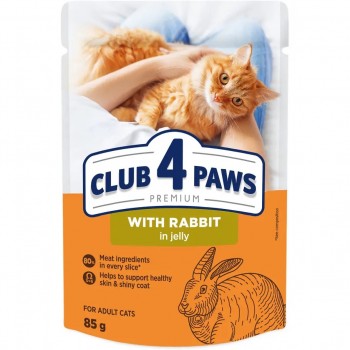 Club 4 Paws Premium з кроликом у желе