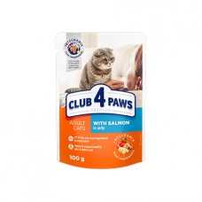 Club 4 Paws Premium с лососем в желе