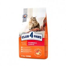 Club 4 Paws Premium Hairball Control для дорослих кішок