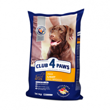Club 4 Paws Premium Light для взрослых собак всех пород