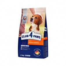 Club 4 Paws Premium для взрослых собак средних пород