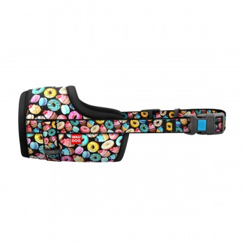 WAUDOG Nylon Намордник для собак, рисунок "Пончики", пластиковый фастекс