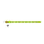WAUDOG Glamour Ошейник для собак кожаный с QR паспортом, узор "Звёздочка", светящийся/светоотражающий, салатовый WAUDOG Glamour Ошейник для собак кожаный с QR паспортом, узор "Звёздочка", светящийся/светоотражающий, салатовый