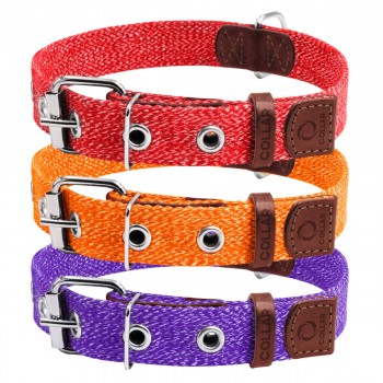CoLLar Ошейник х/б тесьма, красный