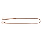 WAUDOG Soft Поводок-удавка для собак кожаный, коричневый